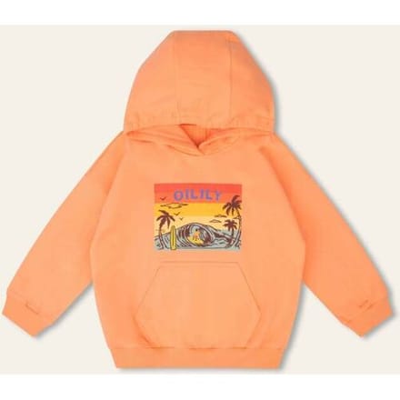 Oilily Harold Hoody- maat152/12yr Oranje Crush