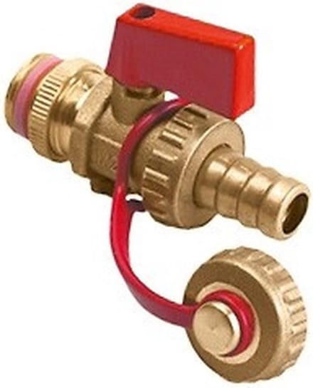 Bonfix vul-aftapkraan 1/2 inclusief knop