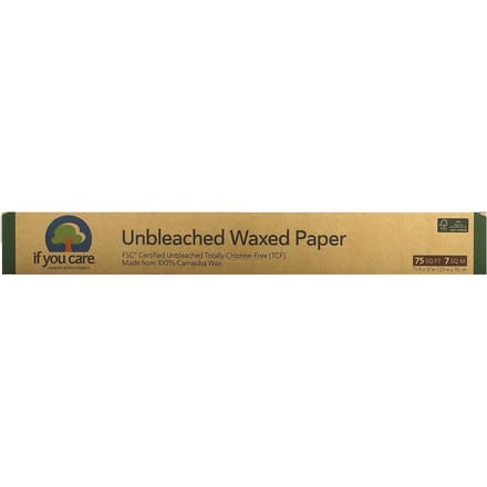 Ongebleekt Gevaxte Papier, 75 vierkante voet (75ft X 12in)
