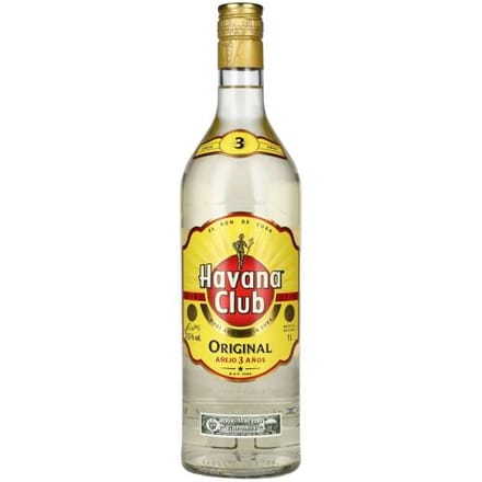 Havana Club Añejo 3 Años Rum 37,5% Vol. 1l
