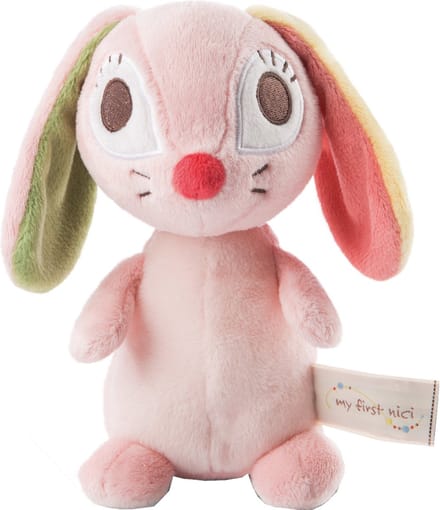 Nici Knuffeldier Konijn 3d Hopsalie 17,5 Cm Pluche Roze