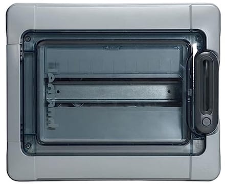 Plexo Socket Divider - IP65 - Indoor and Outdoor Use - 12 Modules - Modular Fuse Box