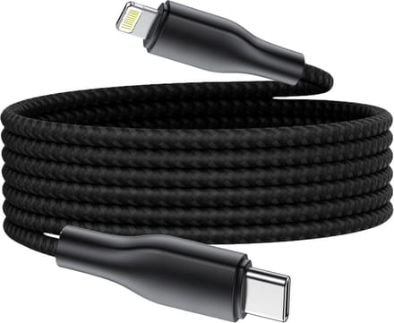 Oplader kabel 3 Meter geschikt voor iPhone - Kabel geschikt voor lightning - USB C kabel - Lader kabel