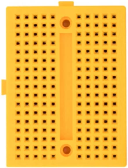 OTRONICÂ® Mini Breadboard 170 gaats voor prototyping Geel (connect)