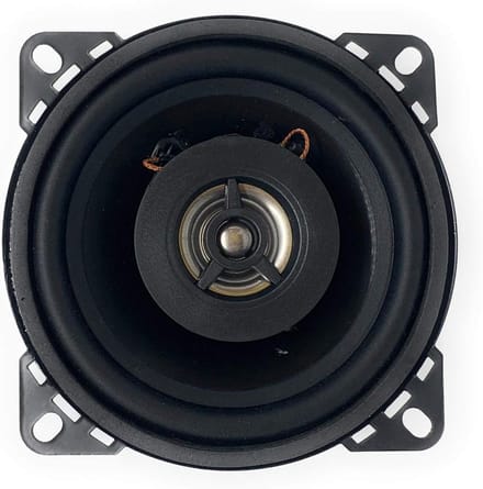 Auto Luidsprekers - Coaxiale Speakers - Muziek Luisteren - 100 Watt Max - 10 cm - Zwart