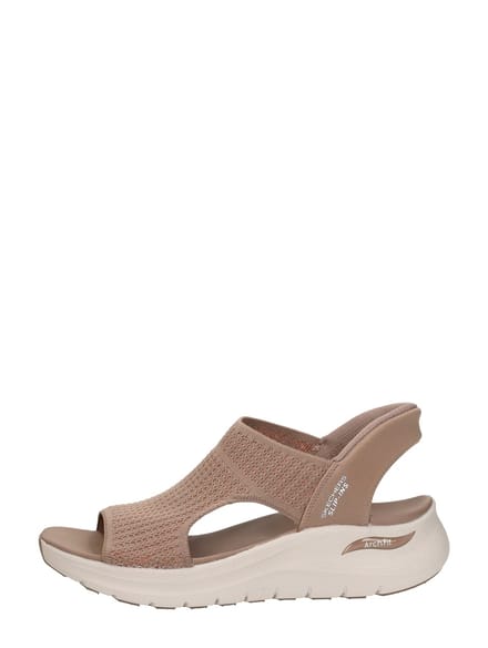 Skechers Slip-Ins: Arch Fit 2.0 Sandal Sandalen Plat - middel bruin - Maat 38