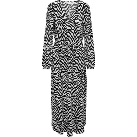 Jacqueline de Yong Bravo l/s plisse ancle dress