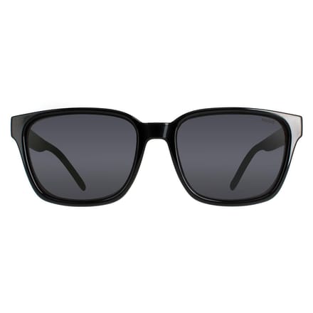 Hugo van Hugo Boss Rectangle Mens Black Gray Blue Hg 1162/S
