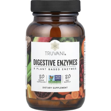 Spijsverteringsenzymen, 30 vegetarische capsules
