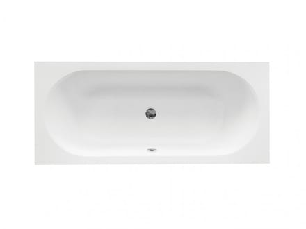 Badland VITAE ligbad 150 x 75 cm wit met styropor ombouw