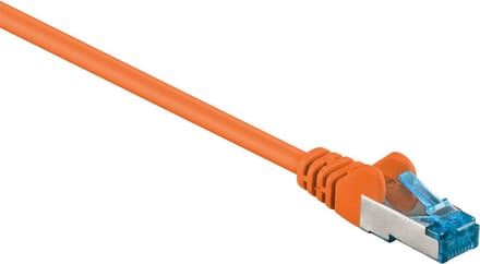 Goobay - S/FTP netwerkkabel CAT6a - Oranje - 2 meter