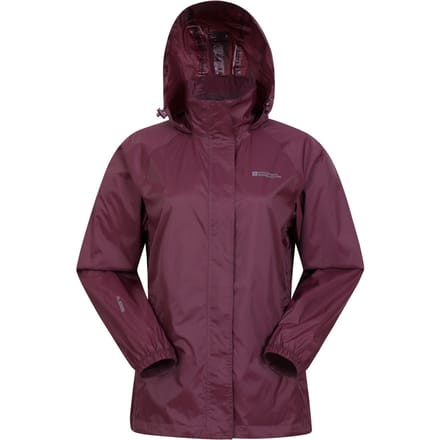 Mountain Warehouse Dames/Dames Pakka II Waterdichte Jas (Donkerpaars)