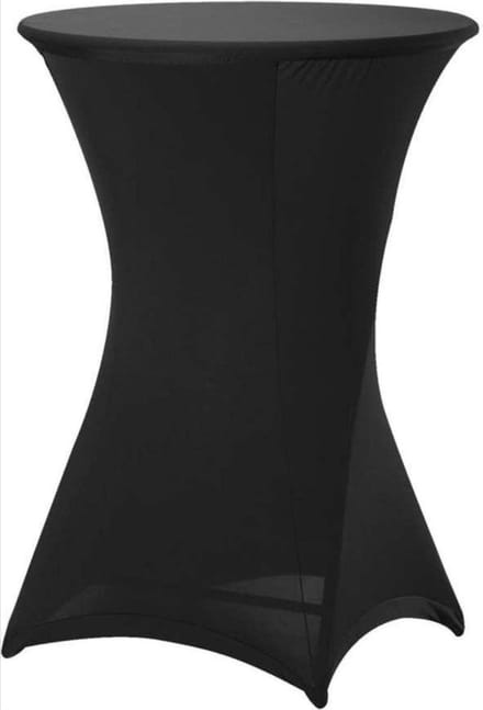 *** Statafel Hoes set van 1 - Statafelrok - Feestje - Ø 80 x 110 cm - van Heble® ***