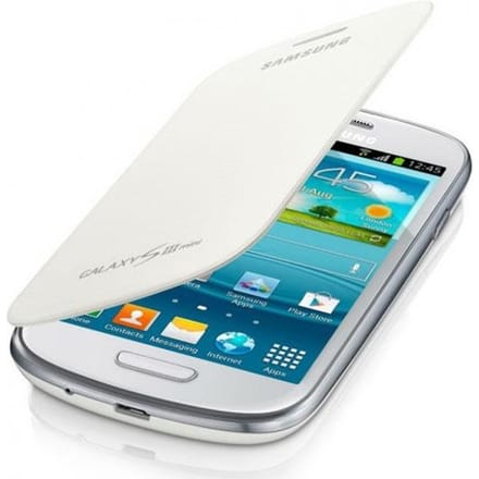 Samsung Flip Cover voor de Samsung Galaxy S3 Mini - Wit