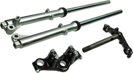 Voorvork voor Honda MT 5 / MT 8 + Stuurplaat