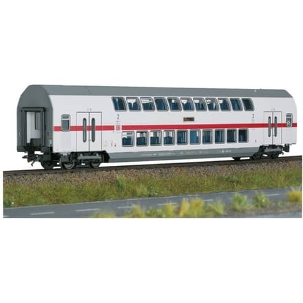 TRIX H0 23254 H0 dubbeldeksrijtuig IC2 van de DB-AG DBpza 682.2, 2e klas, rijennummer 4