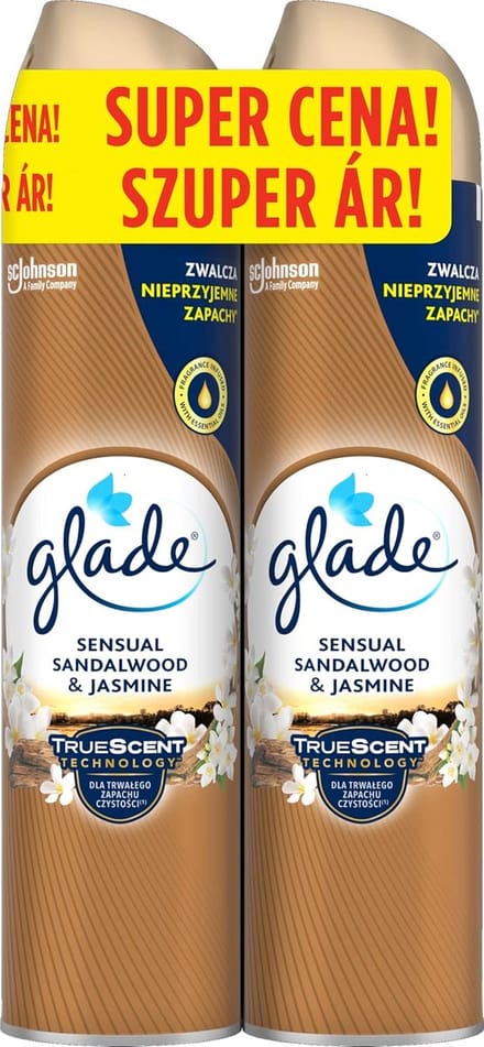 Luchtverfrisser Sandelhout & Jasmijn 2 x 300 ml