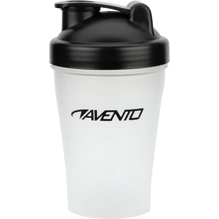 Avento Shakebeker - Transparant/Zwart - 0,40 L