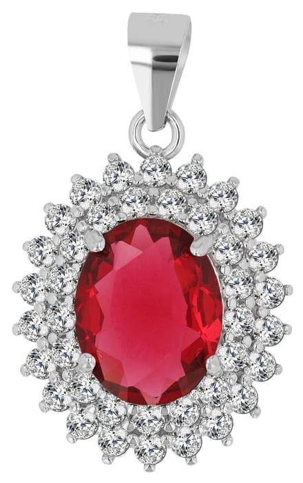 AKZENT Akzent dames hanger "Lani" van 925 Sterlingzilver, gerhodineerd, duurzaam