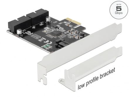 Delock PCI Express Card to 2 x internal USB 3.0 Pin Header