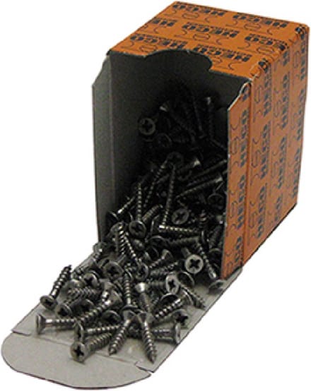 HECO Spaanplaatschroef Pk6X100Dd Pz3 Rvs - 100 stuks