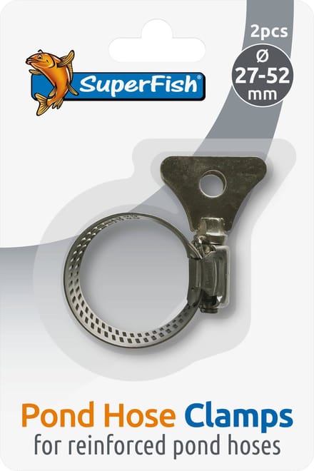 SuperFish - Slangklem Rvs Vleugel 27-52 Mm 2 St vijver
