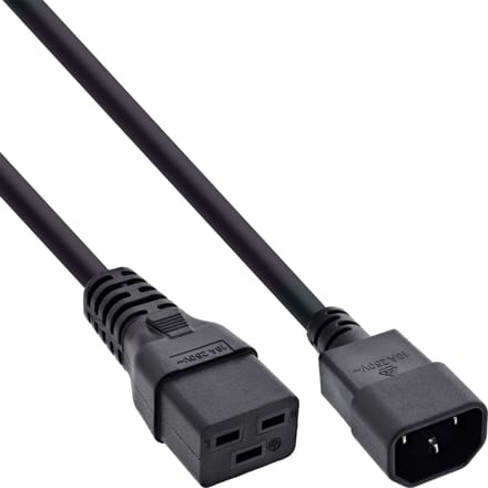 InLine - power cable - IEC 60320 C14 to IEC 60320 C19 - 2 m