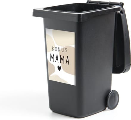 Container sticker Bonus mama - Spreuken - Quotes - Mama - 40x60 cm - Kliko sticker