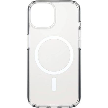 Black Rock Mag Clear Case Backcover Apple iPhone 15 Transparant MagSafe compatible, Stootbestendig
