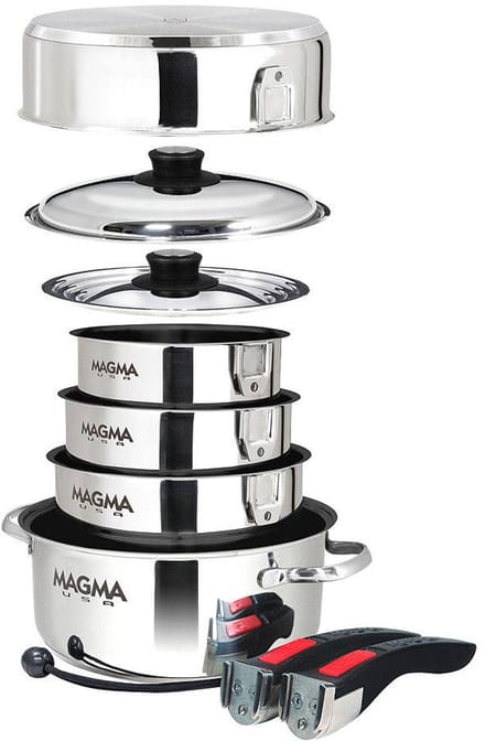 Magma pannenset set 10 stuks
