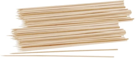 Set van 60 houten satéprikkers 30 cm Fackelmann Wood Edition