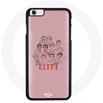 Coque - Elite - Iphone 4 - Rigide - Protection - Affiche personnages Fanart Logo