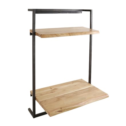 Fraaai - Alex bureau hangend hout/metaal 65x100 cm