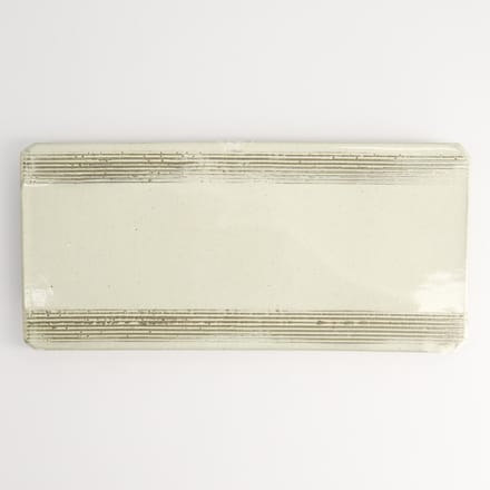 Tokyo Design Studio - Mino Craft Rechthoekig Bord - Off White - 26 x 12 cm