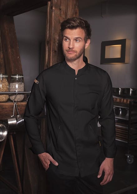 Karlowsky Chef Jacket Green-Generation KY051 - Black (ca. Pantone 419C) - 58