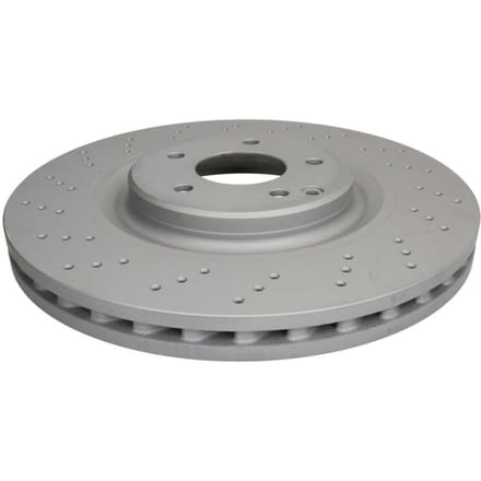 Remschijf ATE 24.0130-0180.1 voorkant, geventileerd, sterk gecarboniseerd, 1 Stuk