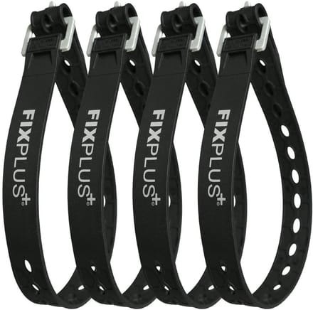Sjorbanden 4-pack - Beveilig, bevestig en bundel met Flexibele en Herbruikbare Spanbanden