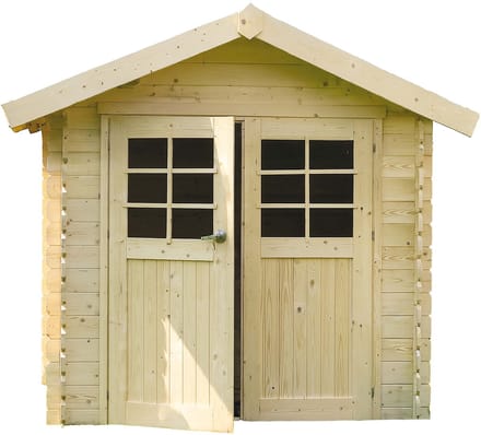 Solid Superia Traditional Chartres Tuinhuis - Vuren - Onbehandeld - 298x238x239,2cm