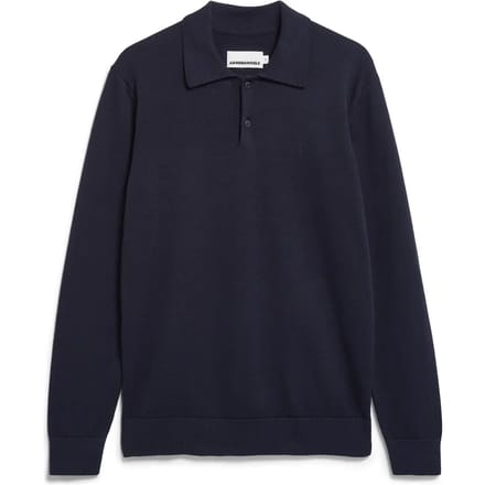 Gebreid poloshirt met lange mouwen Armedangels