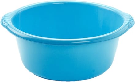 PlasticForte Afwasteiltje - rond - 25L - blauw - afwasbak - 54 x 21 cm