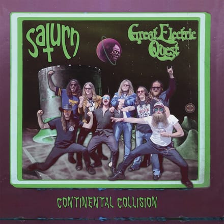 Saturn & Great Electric Quest - Continental Collision (12" Single)
