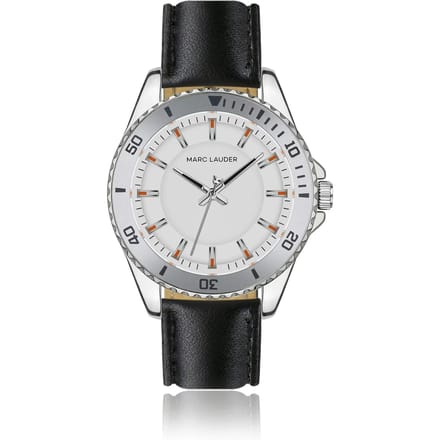 Dames kalfsleren horloge Marc Lauder Oslo