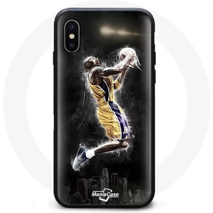 Hoesje - Basketbal - Iphone XS Max - Flexibel - Zwart - Synthetisch