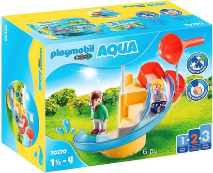Aqua Waterglijbaan voor Peuters - Outdoor Speelgoed met Figuren