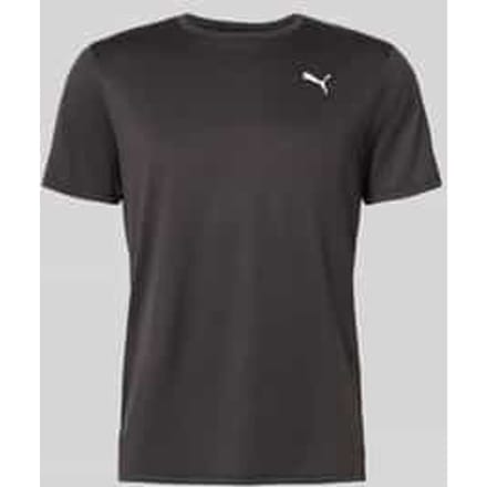 PUMA M TAD ESSENTIALS SOLID CAT TEE (LC small cat) Heren sportshirt - Puma Black