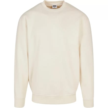 Urban Classics - Basic Crew Sweater/trui - S - Creme
