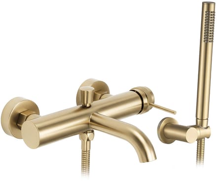 Rea Lungo Grip - Badmengkraan - Geborsteld Goud - 19X15X4,5Cm