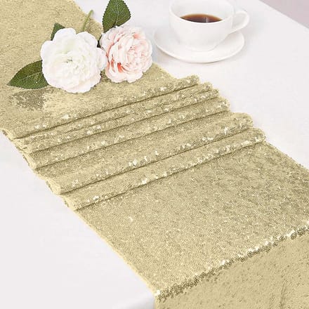 Meble odNowa Boho - Tafelloper - Cekin - Goud - 30x275 cm