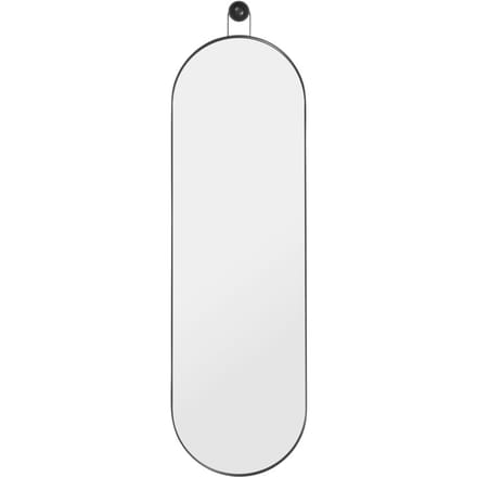Ferm Living - Poise Ovale Spiegel - zwart