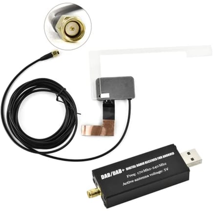 DAB/DAB+ Draagbare Digitale Adapter en Radiotuner voor Android Autoradio